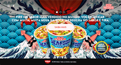 Desktop Screenshot of cupnoodles.com.br